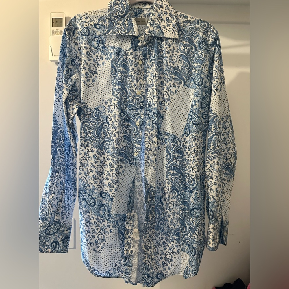 Men’s Etro button down printed shirt
